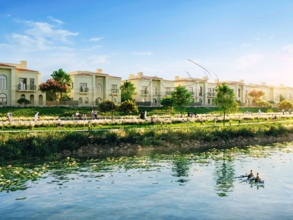 Almeria by Bloom Living in Zayed City – Premium Lakeside Villas