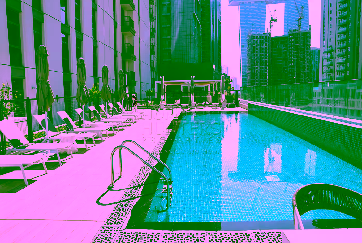 Reflection Tower Swimming Pool View