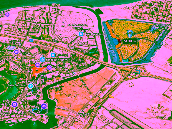 sobha realty abudhabi community map