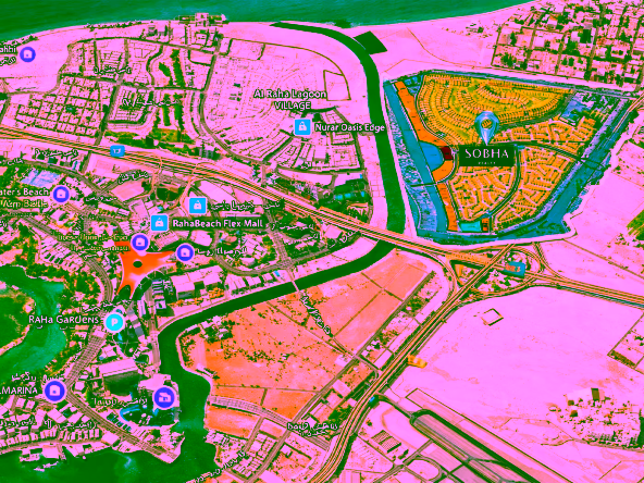 sobha realty abudhabi community map